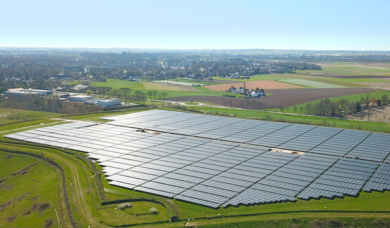 Zonnepark voormalig stortterrein Belvédère Maastricht